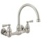 Peerless Elmhurst Two-Handle Wall-Mount Kitchen Faucet P2765LF-SS - alternate 1